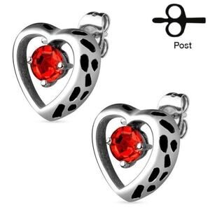 New stainless steel heart earrings‎